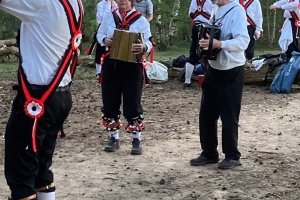 Guildford Vox at St Martha's Hill singing in the May 2025